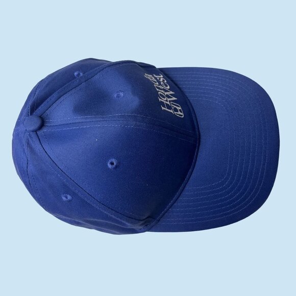 Honda West Cap Hat Adult Strap Back‎ Blue Adjustable White Embroidered Logo Mens - Picture 6 of 8
